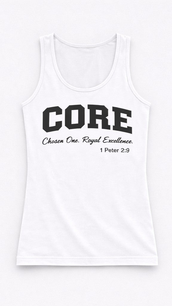 CORE White Tank Top