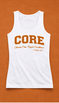 CORE White Tank Top