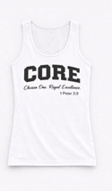 CORE White Tank Top